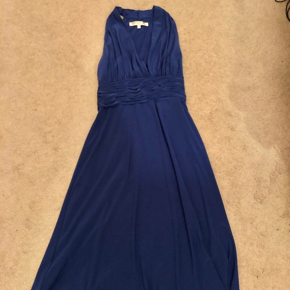 Navy wedding party dress